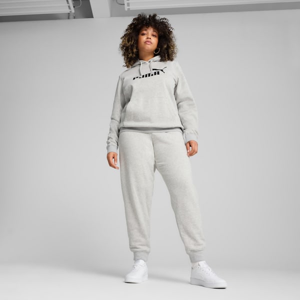 Chandail à capuchon Essentials avec log<sup>o</sup> no 1 Femme, Light Gray Heather, extralarge